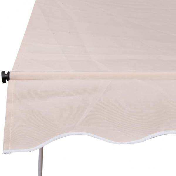 Markise Klemmmarkise Sonnenschutz Beige 200 x 150cm - Palo24