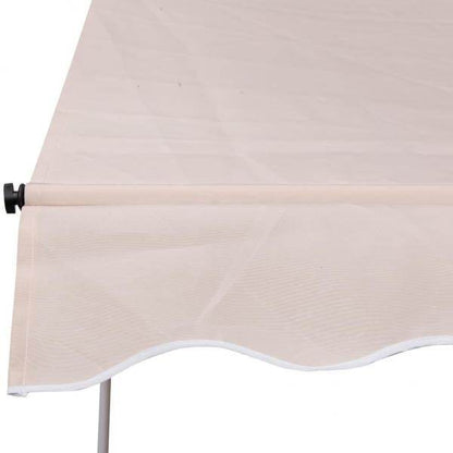 Markise Klemmmarkise Sonnenschutz Beige 200 x 150cm - Palo24