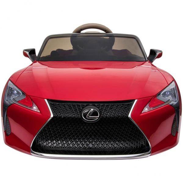 Kinderauto von Lexus Kinderfahrzeug für 3-6 Jahre Elektroauto mit MP3 Musik Rot - Palo24