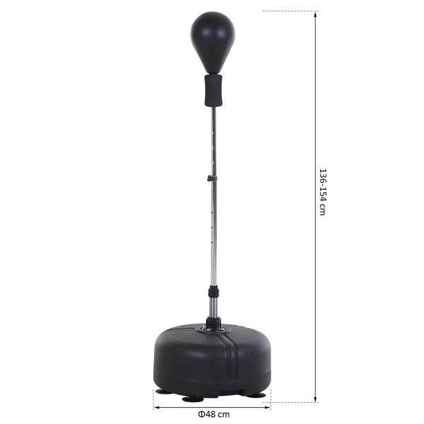 Punchingball Set Boxen Training Set Standboxsack mit Handschuhe höhenverstellbar - Palo24
