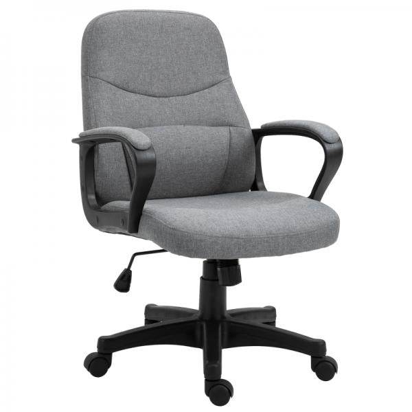 Chefsessel Massagesessel mit USB-Schnittstelle Grau - Palo24