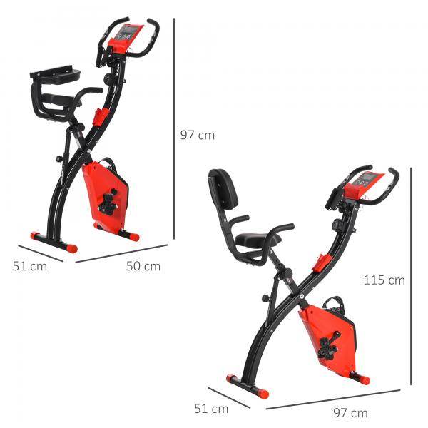 Heimtrainer Fahrradtrainer mit LCD-Display - Palo24