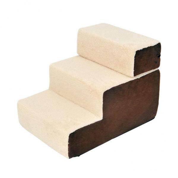 Haustiertreppe | Einstiegshilfe | 54 x 40 x 39cm | Beige - Palo24