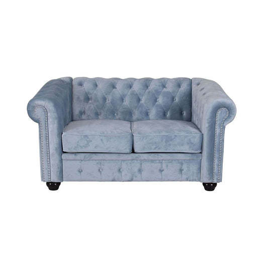 Chesterfield Sofa Samt British Chic - Palo24