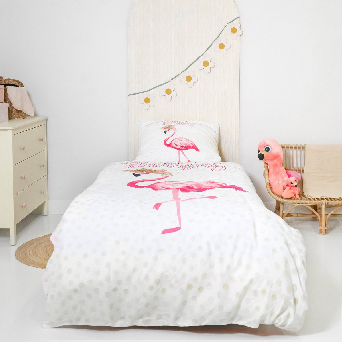 Bettbezug You are Flamazing rosa 140 x 220 cm - Palo24