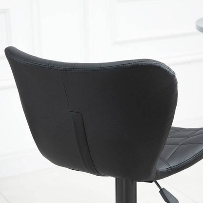 2-er-Set Barhocker Retrodesign Schwarz - Palo24