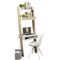 Bücherregal mit Schreibtisch | Wandregal | Standregal Holz - Palo24