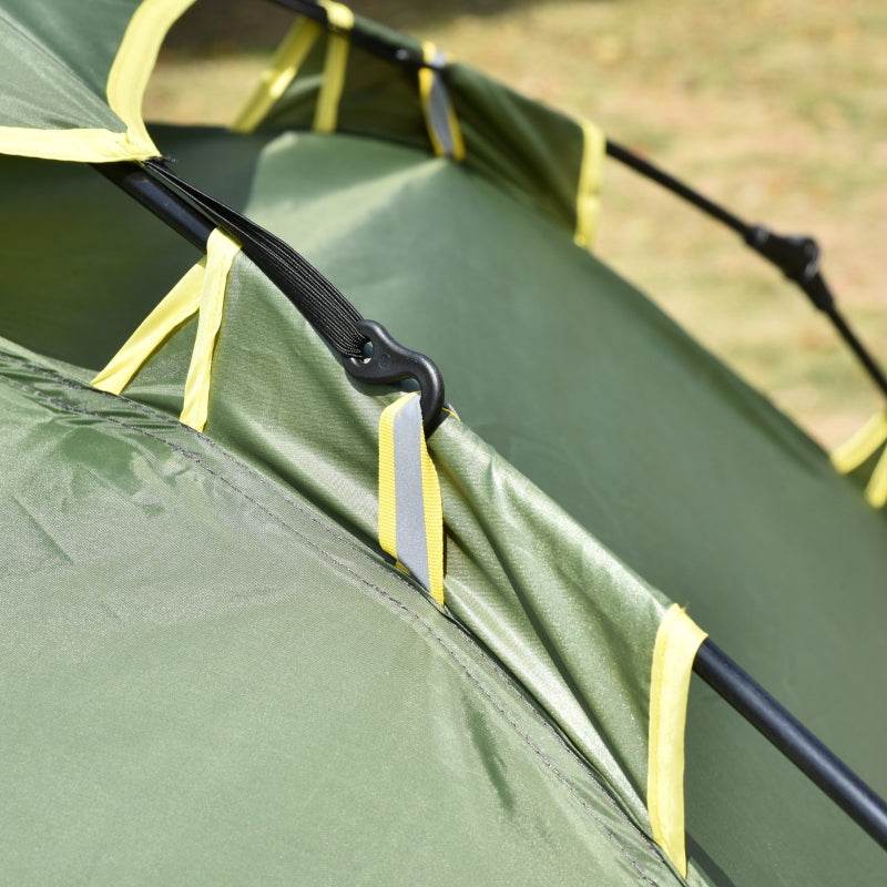 Doppelzelt Campingzelt 2 Türen wasserdicht Tragetasche - Palo24