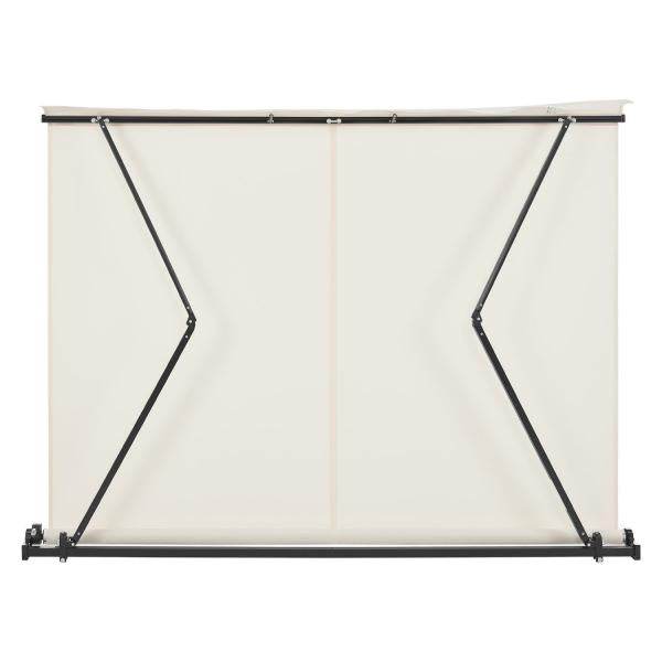 Gelenkarmmarkise 300 x 250 cm mit Kurbel Beige - Palo24