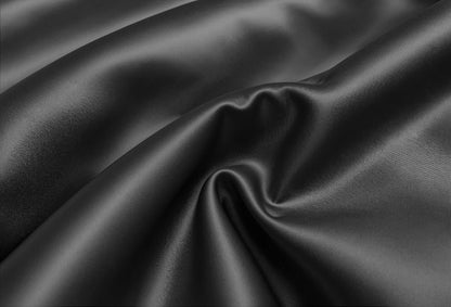Bettbezug Glänzend Schwarz