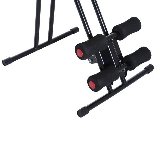 Rückentrainer Bauchtrainer Bauchmuskel Sportgerät Fitness LCD Display klappbar - Palo24