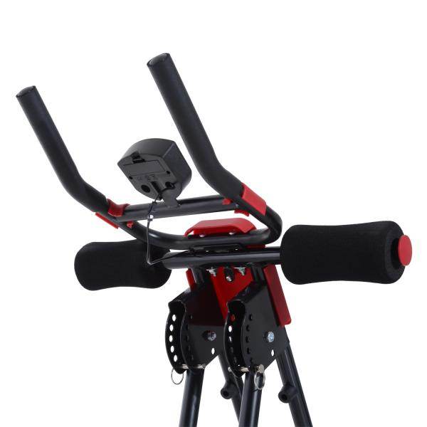 Rückentrainer Bauchtrainer Bauchmuskel Sportgerät Fitness LCD Display klappbar - Palo24