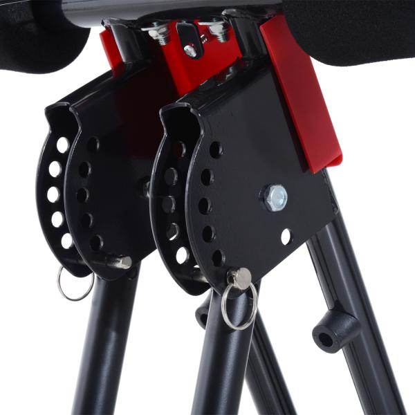 Rückentrainer Bauchtrainer Bauchmuskel Sportgerät Fitness LCD Display klappbar - Palo24