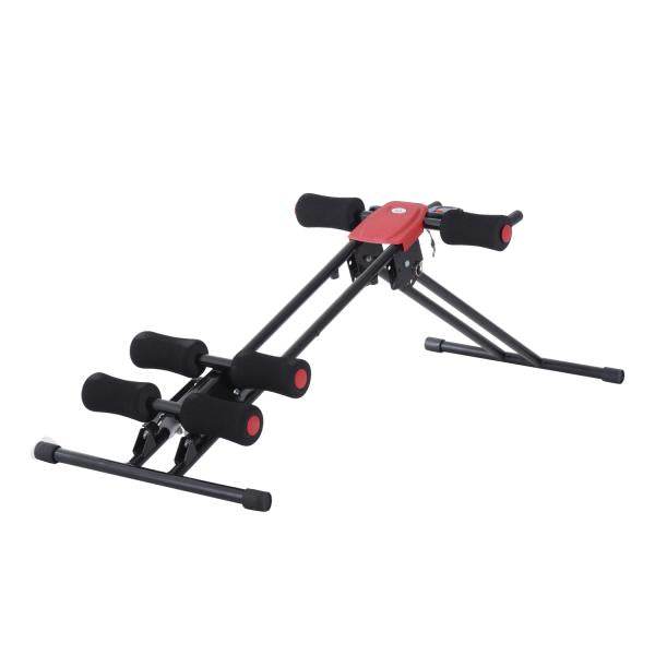 Rückentrainer Bauchtrainer Bauchmuskel Sportgerät Fitness LCD Display klappbar - Palo24