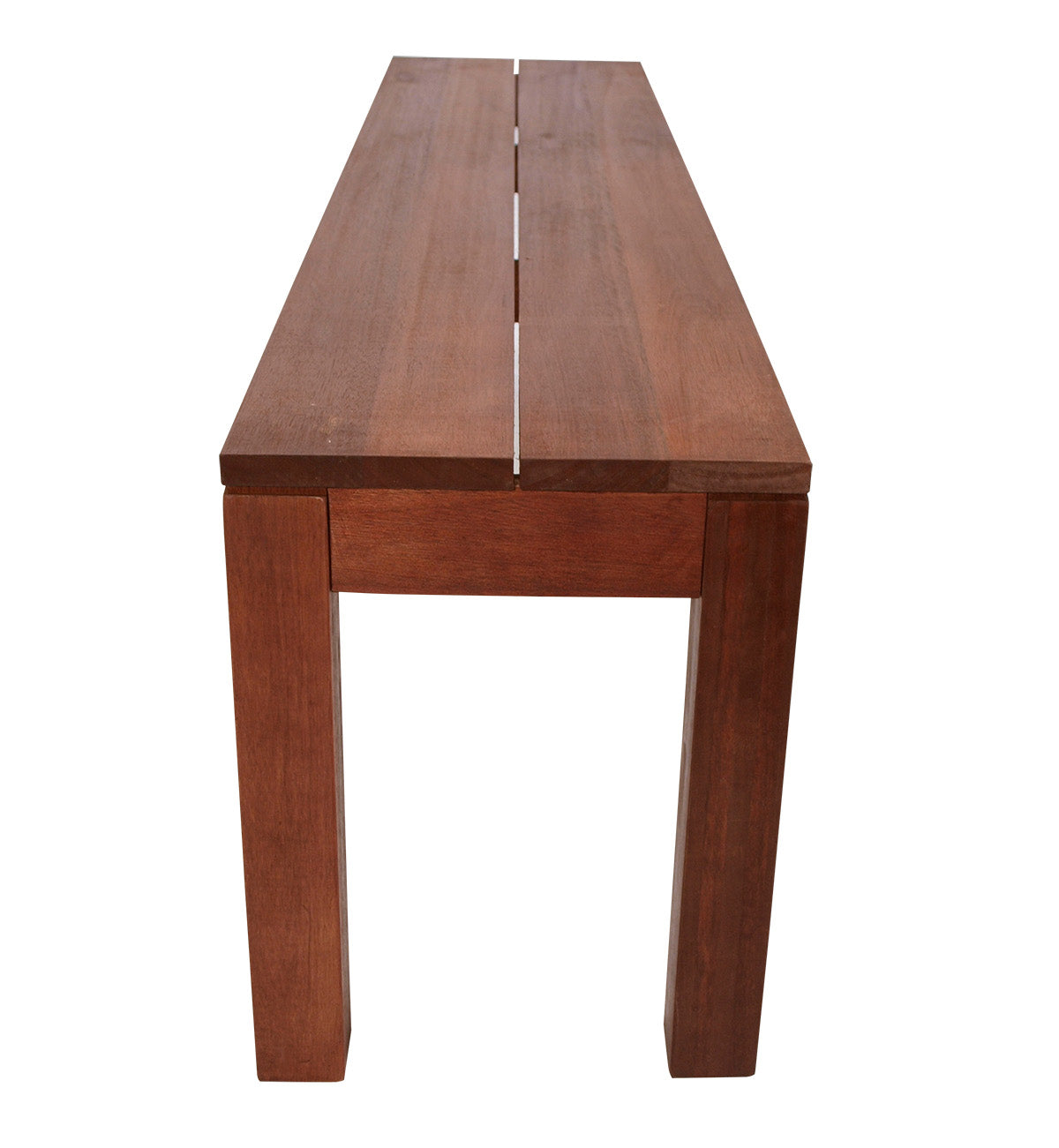 Banquette tabouret 3 places BRASILIA, eucalyptus huilé, certifié FSC®