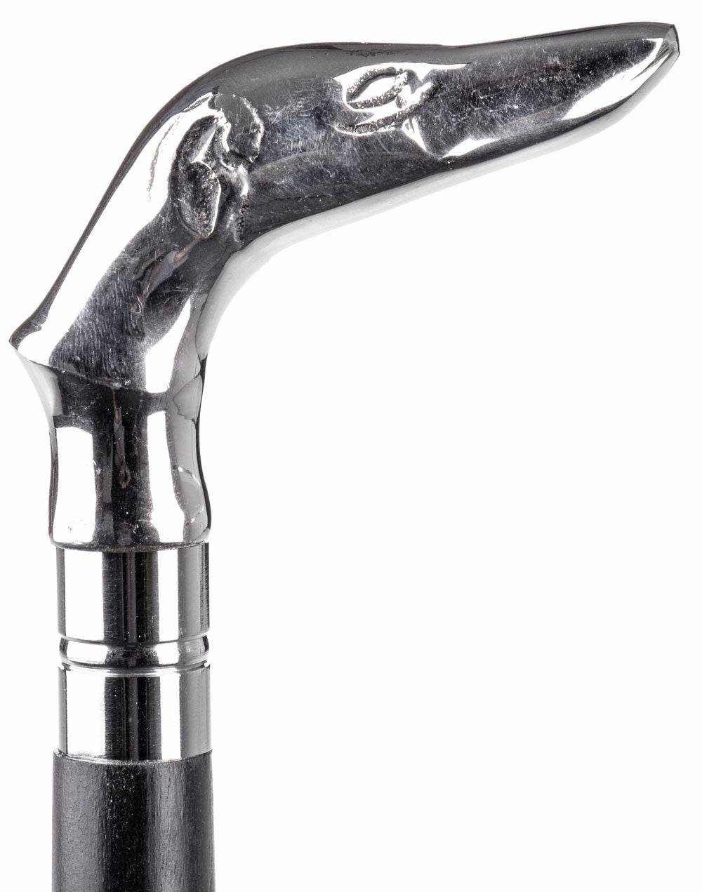 Spazierstock Antik Gehstock Windhund Flanierstock Art Deco Knauf - Palo24