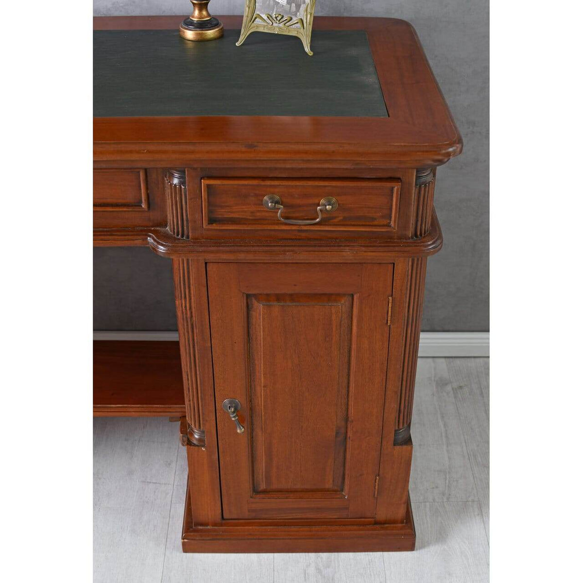 Schreibtisch Mahagoni Massivholz - Palo24