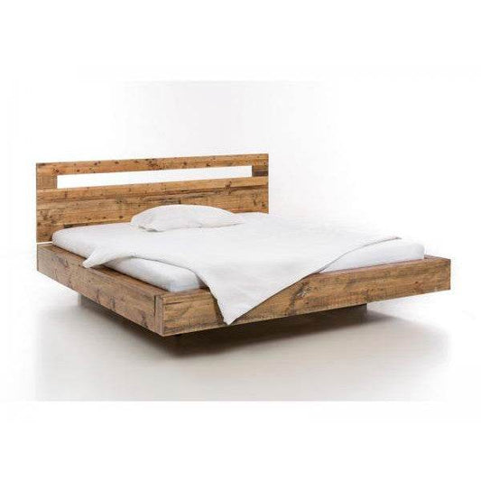 Holzbett Marton aus recycelter Pinie 180x200 cm - Palo24