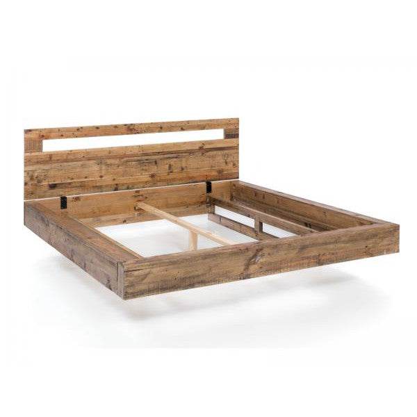 Holzbett Marton aus recycelter Pinie 180x200 cm - Palo24