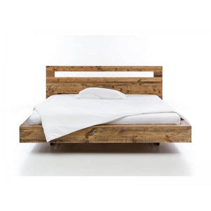 Holzbett Marton aus recycelter Pinie 180x200 cm - Palo24