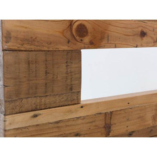 Holzbett Marton aus recycelter Pinie 180x200 cm - Palo24