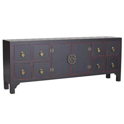 TV LOWBOARD CHINESISCHER HOCHZEITSSCHRANK SIDEBOARD - Palo24