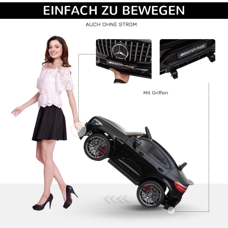 Kinderfahrzeug Mercedes-Benz AMG GLA45 lizenzierter Elektroauto mit Fernbedienung - Palo24