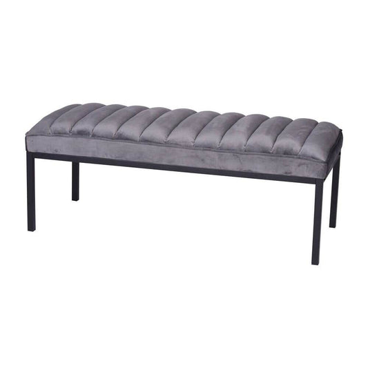 SAMT SITZBANK FRENCH BOUDOIR POLSTERBANK OTTOMANE HOCKER - Palo24