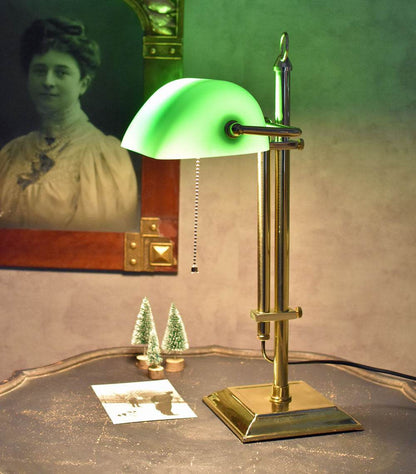 Banker Lampe Antik Bankerleuchte Retro - Palo24