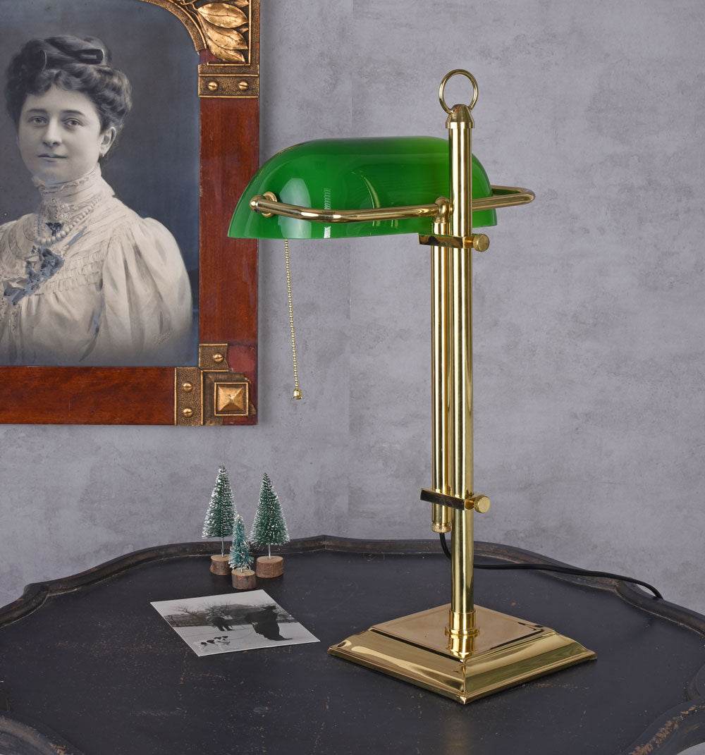 Banker Lampe Antik Bankerleuchte Retro - Palo24