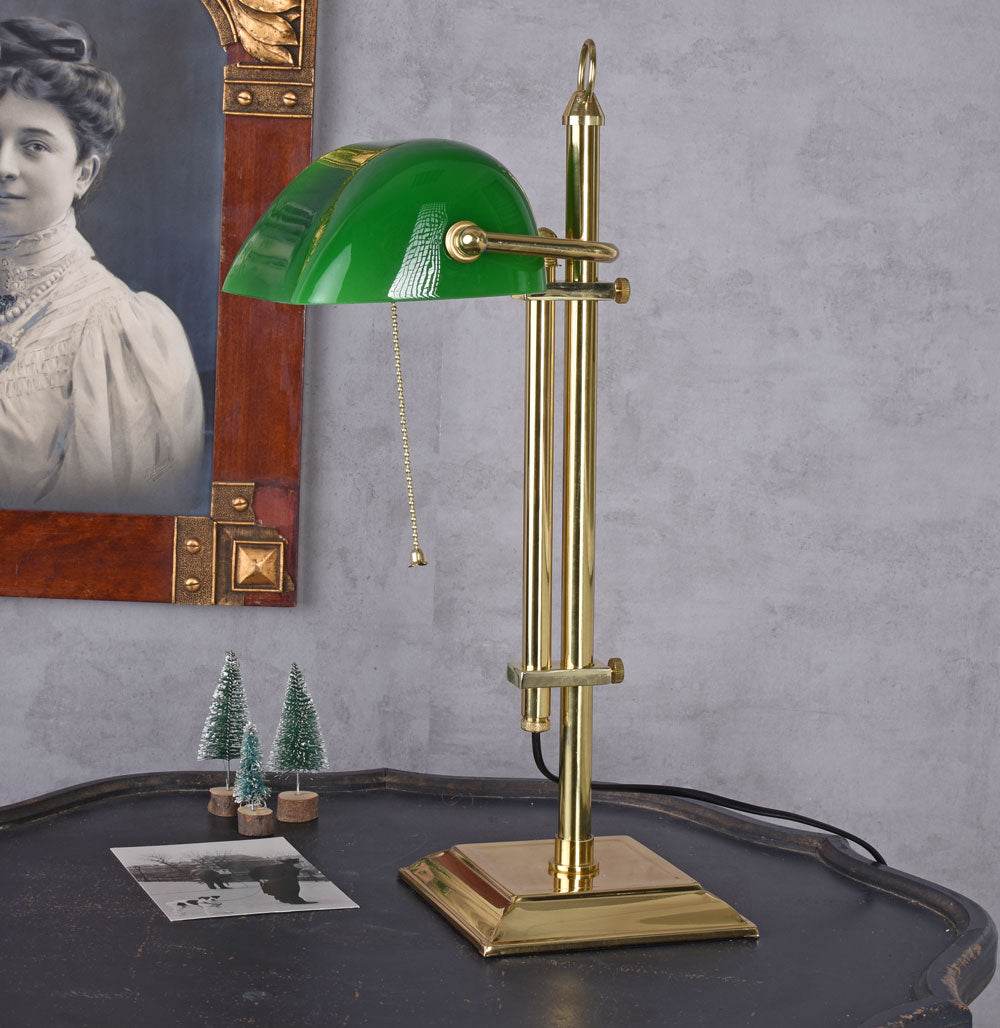 Banker Lampe Antik Bankerleuchte Retro - Palo24