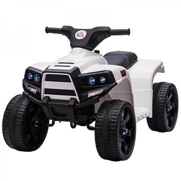 Mini Elektro-Quad Kinder Elektro ATV Kinderwagen Elektromotorrad Schwarz+Weiss - Palo24