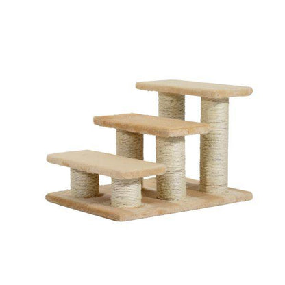 Katzentreppe Hundetreppe Tierteppe für Katzen und Hunde 3 Stufig - Palo24