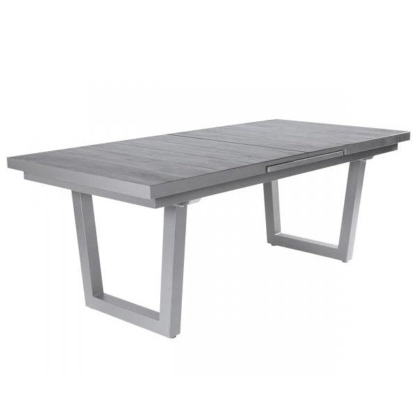 Ausziehtisch "Bondino" silber italy 200/260x100x75cm - Palo24