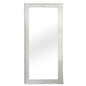 Wandspiegel Holz weiss 80x180cm mit Facettenschliff im Glas Antik Barock Stil - Palo24