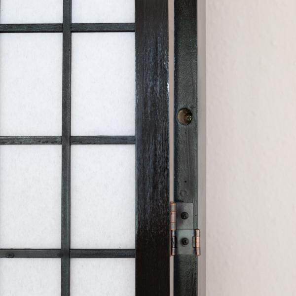 Wandhalter für Raumteiler Schwarz Wandhalterung Schwarz - Palo24