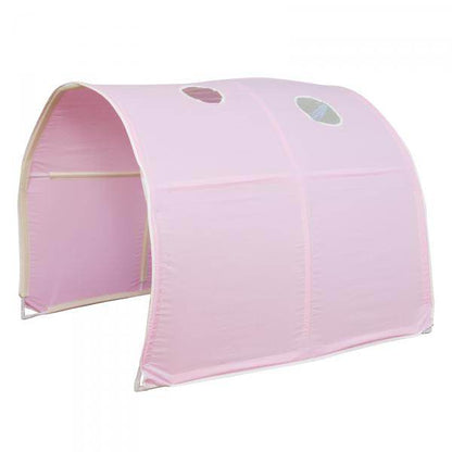 Tunnel für Hochbetten Bettzelt Bettdach Spieltunnel Höhle Kinderbett Pink - Palo24