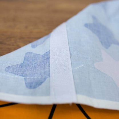 Bett Tasche Stofftasche für Hochbett Bettzubehör blau Fussball Stoff Kinderbettt - Palo24