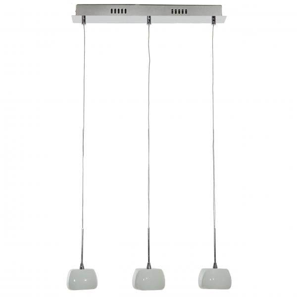 Deckenleuchte HW129, Pendelleuchte Hängeleuchte Deckenlampe, 3-flammig - Palo24