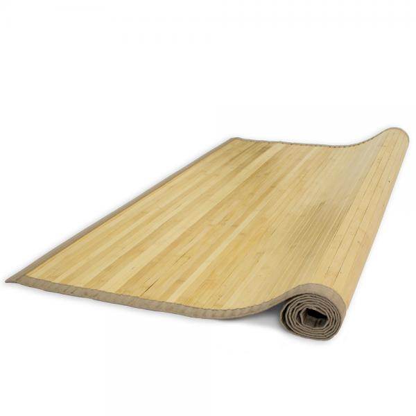 Bambusmatte Bambusteppich 160x230 Teppich Bambus natur - Palo24