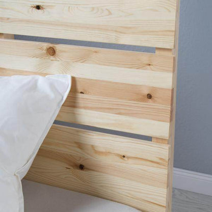 Doppelbett Holzbett Bettgestell Futonbett 140x200 natur Kiefer - Palo24