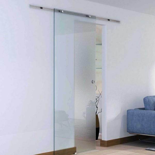 Glasschiebetür 1025 x 2050 mm satiniert - Palo24