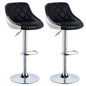 2er-Set Barhocker zweifarbig Modell Marc Schwarz+weiss - Palo24