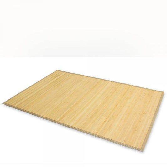 Bambusteppich 200x200 natur Rutschfest - Palo24