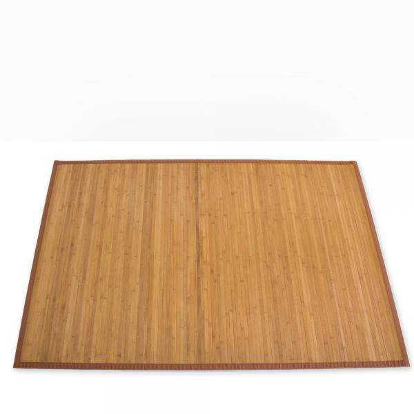 Bambusmatte Bambusteppich 80x300cm Teppich Bambus braun - Palo24