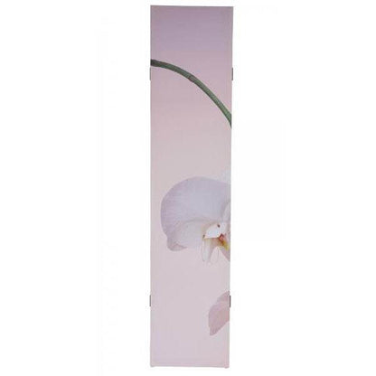 Foto-Paravent T233, Paravent Trennwand FSC-zertifiziert 180x120cm ~ Orchidee - Palo24