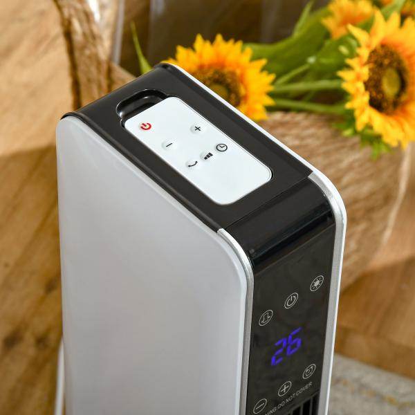 Heizgerät Heizlüfter 2200W Elektroheizer Keramik Heizturm - Palo24