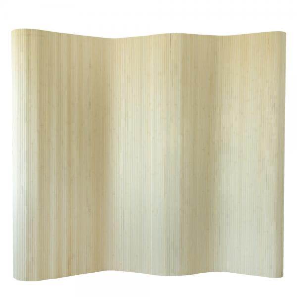 Paravent Bambusraumteiler 200x250 natur - Palo24