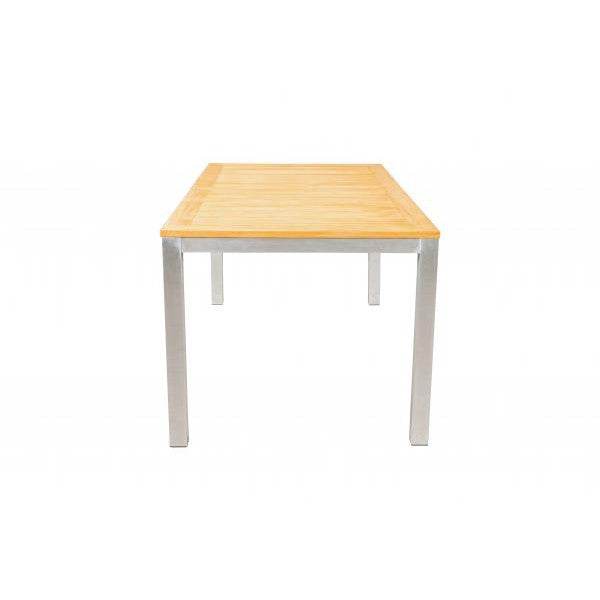 LC Garden »Steelado« Ausziehtisch Edelstahl/Teak 180/240cm Gartentisch Terrassentisch - Palo24