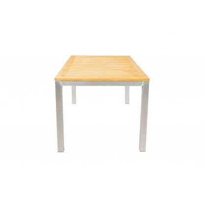 LC Garden »Steelado« Ausziehtisch Edelstahl/Teak 180/240cm Gartentisch Terrassentisch - Palo24